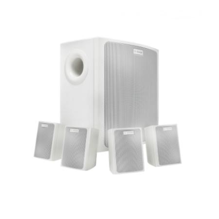 白色面裝揚聲器系統(tǒng)   (含1個低音，4個衛(wèi)星箱) 博世bosch LB6-100S-L 音箱