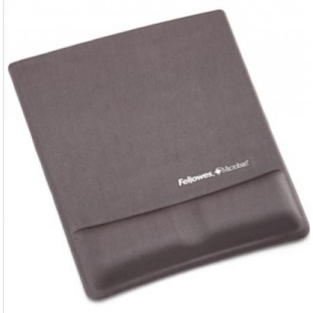 鼠標(biāo)墊	范羅士Fellowes    CRC91840尊貴絲質(zhì)鼠標(biāo)墊(伯爵灰)