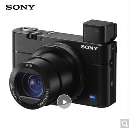 索尼（SONY）DSC-RX100M5A 黑卡數碼相機 Vlog視頻 1英寸大底（蔡司鏡頭 高速對焦 4K視頻 黑卡5A）