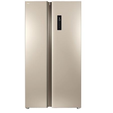 TCL BCD-509WEFA1流光金 風冷無霜 電腦溫控 對開門冰箱 智慧出風 纖薄