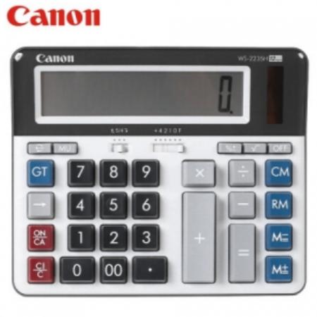 佳能（Canon）WS-2235H 12位 臺式計算器
