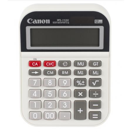 佳能（Canon） WS-112H 12位數桌面型計算器