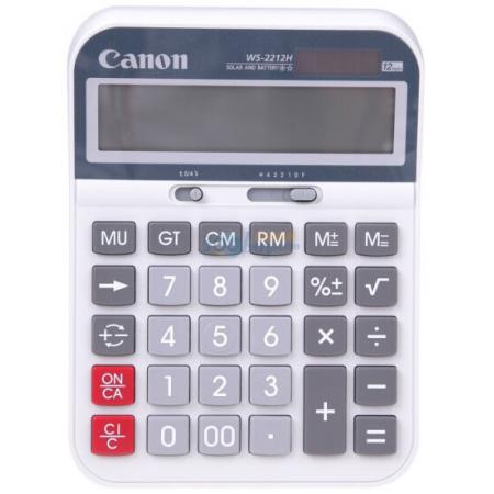 佳能Canon WS-2212H 12位數(shù)商務(wù)辦公計算器