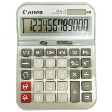佳能（Canon） WS-2212G 12位商務(wù)辦公計算器