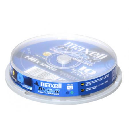麥克賽爾（maxell）DVD+R光盤 刻錄光盤 光碟 空白光盤 16速4.7G臺(tái)產(chǎn) 桶裝10