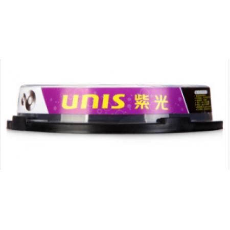 紫光（UNIS）DVD+R DL光盤/刻錄盤 8速8.5G 單面雙層 桶裝10片 空白光盤