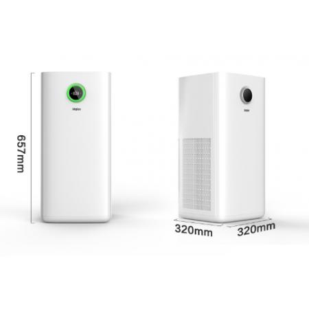 海爾（Haier）KJ660  空氣凈化器除甲醛霧霾除細菌除H1N1流感 病菌 甲醛數(shù)顯 除菌祛味