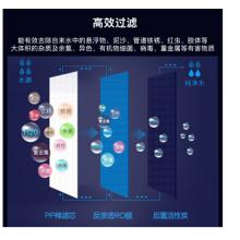 海爾（Haier）家用凈水器 600G無桶大流量低廢水純水機 長效進(jìn)口膜RO反滲透直飲機 HRO6H66-3D雪魔方