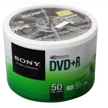 SONY 索尼  dvd刻錄盤(pán) 光盤(pán) 空白光盤(pán) 4.7G 16X DVD+R（50片環(huán)保裝）