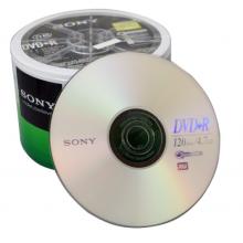 SONY 索尼  dvd刻錄盤(pán) 光盤(pán) 空白光盤(pán) 4.7G 16X DVD+R（50片環(huán)保裝）