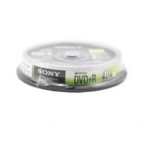 索尼sony  dvd空白光盤(pán) 4.7g刻錄盤(pán) 刻錄碟片 dvd刻錄盤(pán) 10片裝 DVD+R 10片桶裝