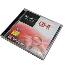 SONY/索尼  光盤 車載cd空白光盤 700M 刻錄盤 CD-R（1-48X） 單片裝（帶獨立包裝盒）
