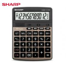 夏普（SHARP）EL-G7600 12位語音臺式計(jì)算器商務(wù)辦公財(cái)務(wù)會計(jì)商城計(jì)算真人發(fā)音大屏幕計(jì)算器
