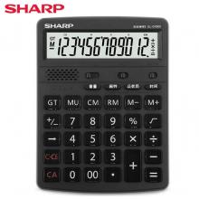夏普（SHARP）EL-G7600 12位語音臺式計(jì)算器商務(wù)辦公財(cái)務(wù)會計(jì)商城計(jì)算真人發(fā)音大屏幕計(jì)算器