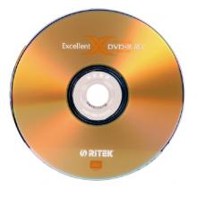 錸德(RITEK) 臺(tái)產(chǎn)X系列 DVD+R 16速4.7G 空白光盤(pán)/光碟/刻錄盤(pán) 桶裝50片