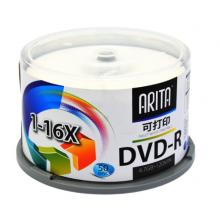 錸德(ARITA) e時代可打印 DVD-R 16速4.7G 空白光盤/光碟/刻錄盤 桶裝50片