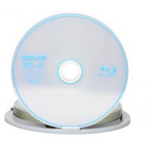 麥克賽爾（maxell）BD-R光盤 刻錄光盤 光碟 空白光盤 藍(lán)光碟 4速25G臺產(chǎn) 桶裝10片