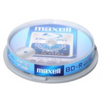 麥克賽爾（maxell）BD-R光盤 刻錄光盤 光碟 空白光盤 藍(lán)光碟 4速25G臺產(chǎn) 桶裝10片