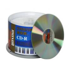 麥克賽爾（maxell）CD-R光盤 刻錄光盤 光碟 空白光盤 Audio專業(yè)音樂盤 32速700M臺產(chǎn) 桶裝50片