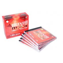 麥克賽爾（maxell）DVD-R光盤 刻錄光盤 光碟 空白光盤 16速4.7GB 1片盒裝，5盒/包
