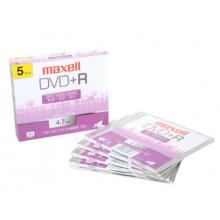 麥克賽爾（maxell）DVD+R光盤 刻錄光盤 光碟 空白光盤 16速4.7G臺(tái)產(chǎn) 1片盒裝，5盒/包