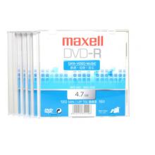 麥克賽爾（maxell）DVD-R光盤 刻錄光盤 光碟 空白光盤 16速4.7G臺產 1片盒裝，5盒/包