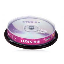 紫光（UNIS）DVD-R空白光盤(pán)/刻錄盤(pán) 鉆石系列 16速4.7GB 桶裝10片