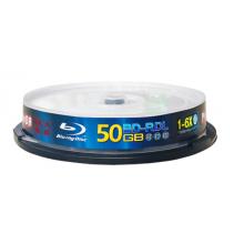 銘大金碟（MNDA）BD-R DL 1-6速 50G 藍光可打印 10片桶裝 空白刻錄盤