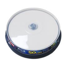 銘大金碟（MNDA）BD-R DL 1-6速 50G 藍光可打印 10片桶裝 空白刻錄盤