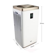 海爾（haier）KJ800F-HY01 空氣凈化器 除甲醛除霧霾 除過敏原負(fù)離子UV紫外線凈化智能遠(yuǎn)程控制