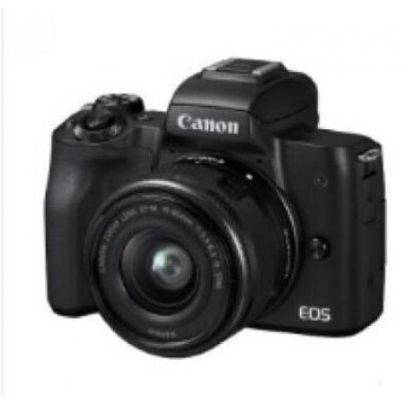 佳能（Canon）EOS M50 微單相機(jī) 數(shù)碼相機(jī) 微單套機(jī) （15-45 微單鏡頭） 視頻拍攝（包含SD 128G 閃迪80/m儲(chǔ)存卡）