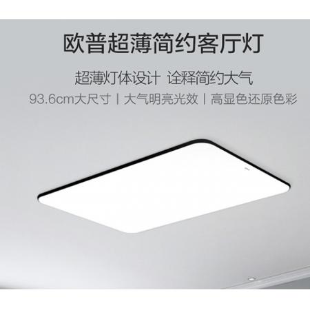 歐普照明（OPPLE）客廳燈LED吸頂燈北歐現(xiàn)代簡約客廳臥室書房餐廳超薄燈飾燈具 銘宇1 