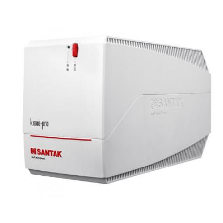山特（SANTAK） K1000  K系列后備式UPS不間斷 辦公電腦斷電穩(wěn)壓輸出內(nèi)置電池1000VA/600W