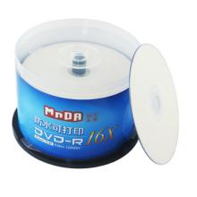 銘大金碟（MNDA）DVD-R空白光盤/刻錄盤 16速4.7G 防水可打印 50片桶裝