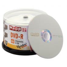 銘大金碟（MNDA） 彩虹系列 檔案級 DVD空白光盤/刻錄盤 4.7G 16X DVD+R（50片桶裝）