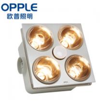 歐普照明（OPPLE）集成吊頂浴霸 多功能三合一換氣照明取暖家用衛(wèi)生間浴室 四燈暖浴霸F03