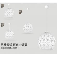 歐普照明（OPPLE）LED餐廳燈浪漫現(xiàn)代簡約時(shí)尚單頭吸頂餐吊燈創(chuàng)意吧臺(tái) 花之密語