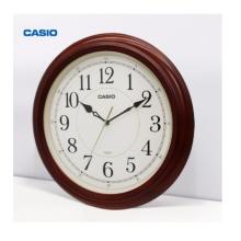 卡西歐（CASIO）IQ-121S-5PF  實(shí)木靜音掛鐘