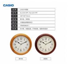 卡西歐（CASIO）IQ-121S-5PF  實(shí)木靜音掛鐘