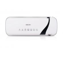 得力（deli）2130 A4塑封小秘書 塑封機(jī) 封裝機(jī) 自動過塑機(jī)過膠機(jī) 簡潔時尚 靜 A4 自動控溫?zé)崴?冷裱 