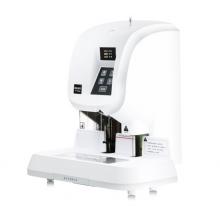 得力（deli）T500財(cái)務(wù)憑證裝訂機(jī)全自動(dòng)財(cái)務(wù)會(huì)計(jì)打孔檔案票據(jù)鉚管打孔機(jī) 激光定位全自動(dòng)型T500（灰）