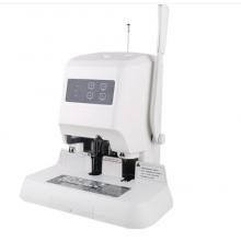 得力（deli）財務(wù)憑證裝訂機 會計專用打孔機 熱熔鉚管裝訂機 激光定位自動型(裝訂厚度50mm) 14600