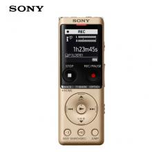 索尼（SONY）錄音筆ICD-UX570F 4GB 金色 智能降噪升級款 專業(yè)線性錄音棒 商務(wù)學(xué)習(xí)采訪支持內(nèi)錄