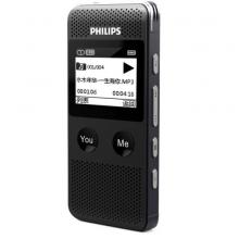 飛利浦（PHILIPS）VTR6080 8GB 錄音筆 語音轉(zhuǎn)文本 高清錄音器專業(yè)記錄降噪 黑色 