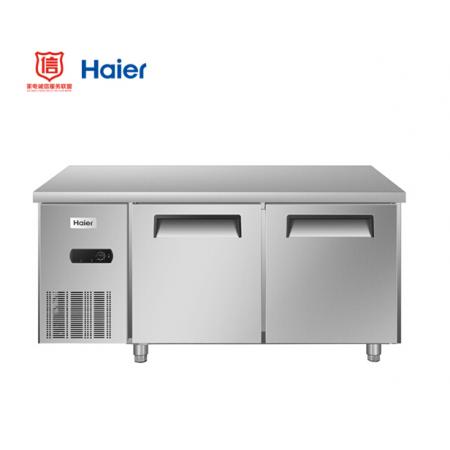 海爾 Haier 廚房商用冷柜冰柜 冷藏冷凍轉換不銹鋼工作臺操作臺冰箱 SP-330C/D2