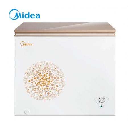 美的(Midea)209升 時尚尚彩晶玻璃冷柜 冷藏冷凍轉(zhuǎn)換冰柜 易潔內(nèi)膽 妙趣金 BD/BC-209KGM(E)