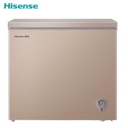 海信 (Hisense) 203升 一級能效家商用冰柜 冷藏冷凍轉(zhuǎn)換冷柜 節(jié)能靜音單門冰箱金色BD/BC-203NUD