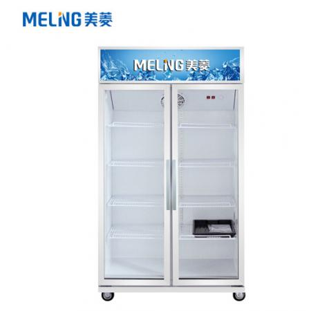 美菱（MELING）立式冷柜 雙門冷藏保鮮冰柜 SC-660WD2M2