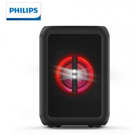 "飛利浦 PHILIPS TANX100 音箱 藍(lán)牙戶(hù)外移動(dòng) 音箱 便攜式大功率音箱