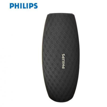 飛利浦(PHILIPS)BT6900B 音樂小號角 防水藍(lán)牙音箱 戶外便攜迷你音響 黑色